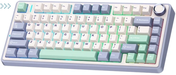Клавиатуры AULA F75 Comic Keycap Light Green Switches Клавиатуры AULA F75 Comic Keycap Light Green Switches